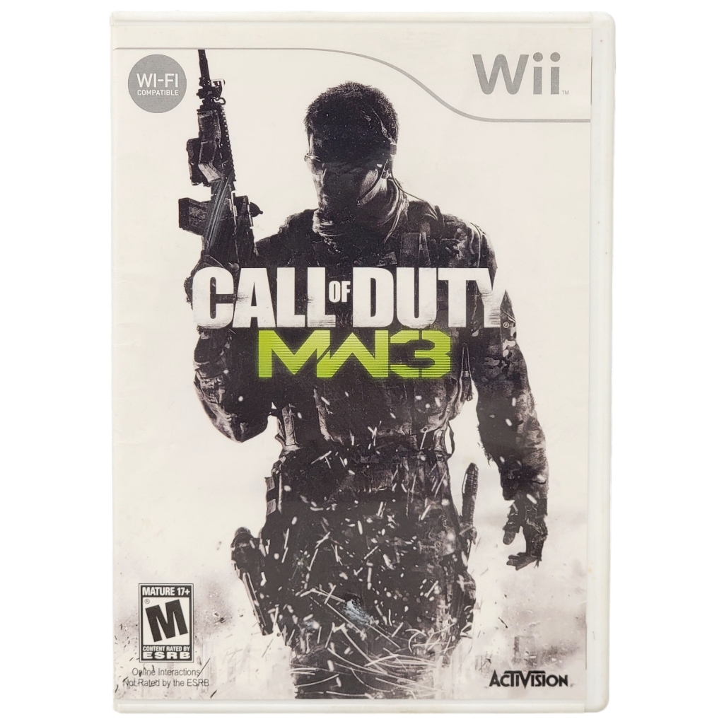 Nintendo Wii Call Of Duty Mw3 2011